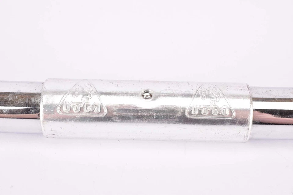 NOS ITM chromed steel City Bike Handlebar in size 55cm and 25.4mm clamp size - Bild 2 von 4
