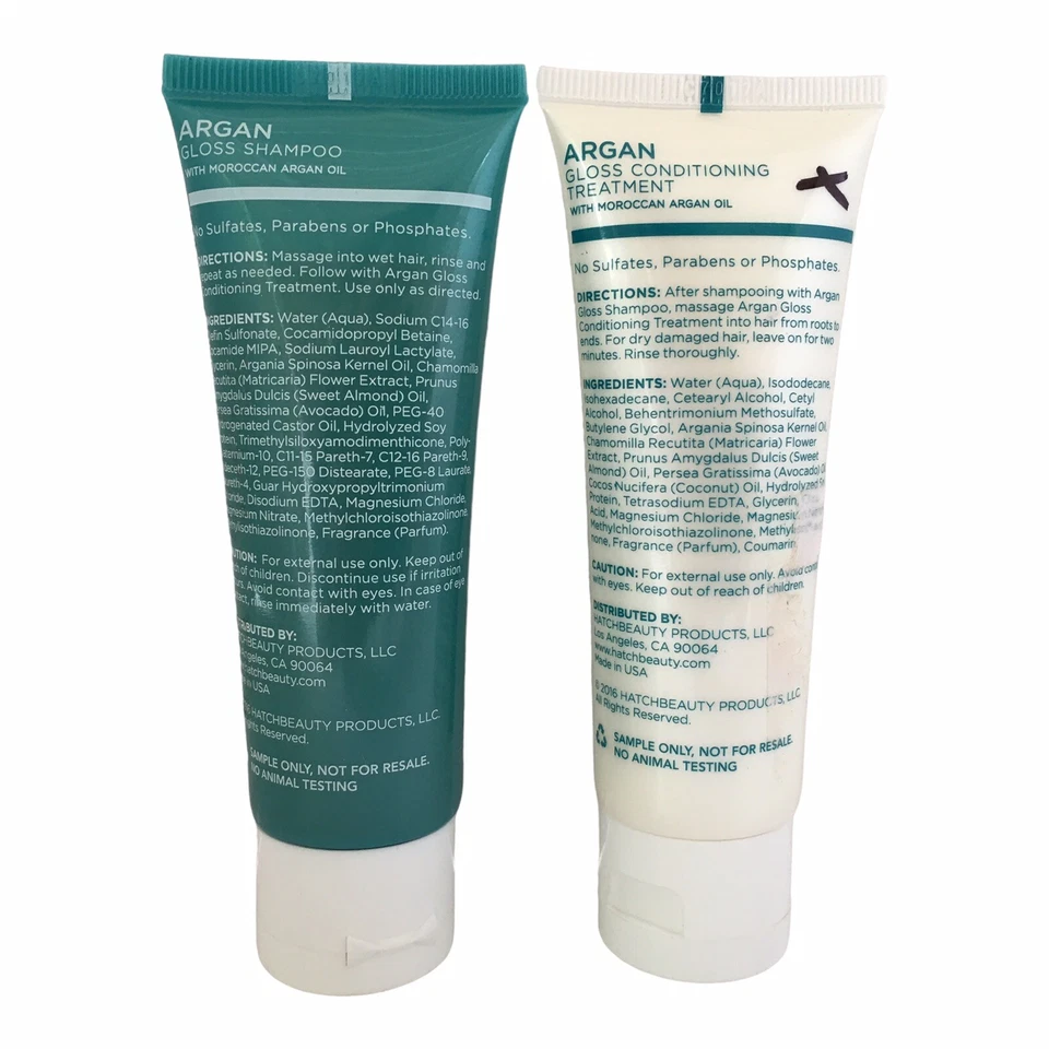 ORLANDO PITA Argan Rejuvenating Hair Treatment Oil +Gloss Shampoo + Conditioning - Image 4 of 4