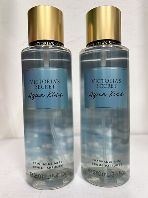 x2 Victoria's Secret Duft Aqua Kiss Body Mist Sprays 250ml