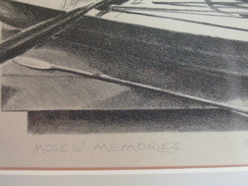 ALASKAN ARTIST BILL C RAY “Moses' Memories” 36/50 Signed Ltd Edition Print - Picture 2 of 3