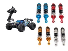 2x Metal Shock Absorber for SCY 1/16 16101 16102 16103 16104 16106 16201 Rc Car