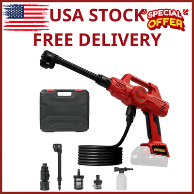 #ad Cordless Pressure Washer for Milwaukee M18 Battery Portable Cordless Power Wash $139.99