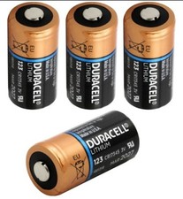 4 x CR123a Duracell 3v Lithium CR123 Battery CR17345 DL123A + FREE GIFT BARGAIN