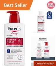 Soothing Eczema Body Wash for Babies - 13.5 Fl Oz Bottle, Colloidal Oatmeal