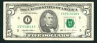 $5 1995 FEDERAL RESERVE NOTE ** PAPER CURRENCY AUCTIONS — photo 2