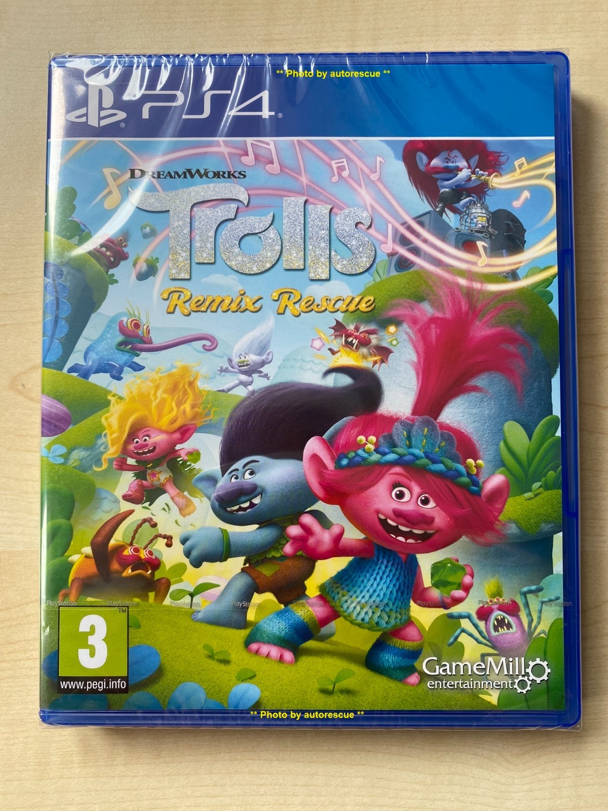 DreamWorks Trolls Remix Rescue  'New & Sealed' Playstation PS4