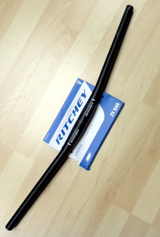 Ritchey Comp 2X Mountan Bar +/- 5 mm Rise / 720 mm width, butted 6061 alloy