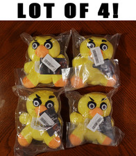 Lot of 4 FUNKO FIVE NIGHTS AT FREDDY S Chica Plush 2016 LET S EAT New