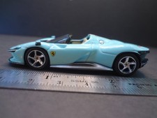 BBR Ferrari Daytona SP3 blue - 1:64 in box