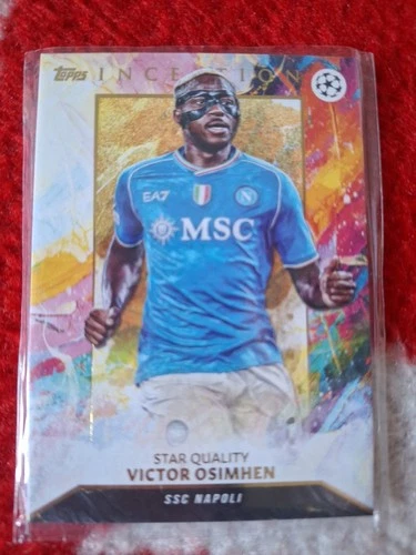 2023-24 Topps Inception Uefa Club Competitions - Star Quality Victor Osimhen #53