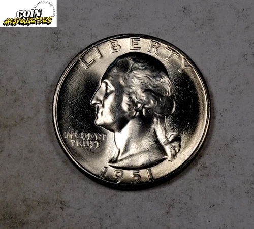 1951-S Washington Quarter * Gem BU++ * 90% Silver * XXQ505