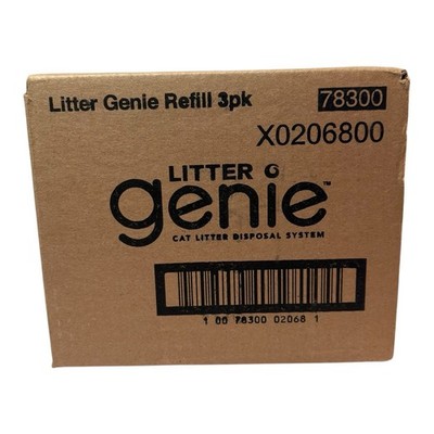 NEW Litter Genie Cat Litter Disposal System Standard Refills 3 Pk Pack Kitten