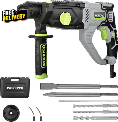 1-1/4 Inch Sds-Plus Rotary Hammer Drill 7.5AMP Lightweight Corded Version for...