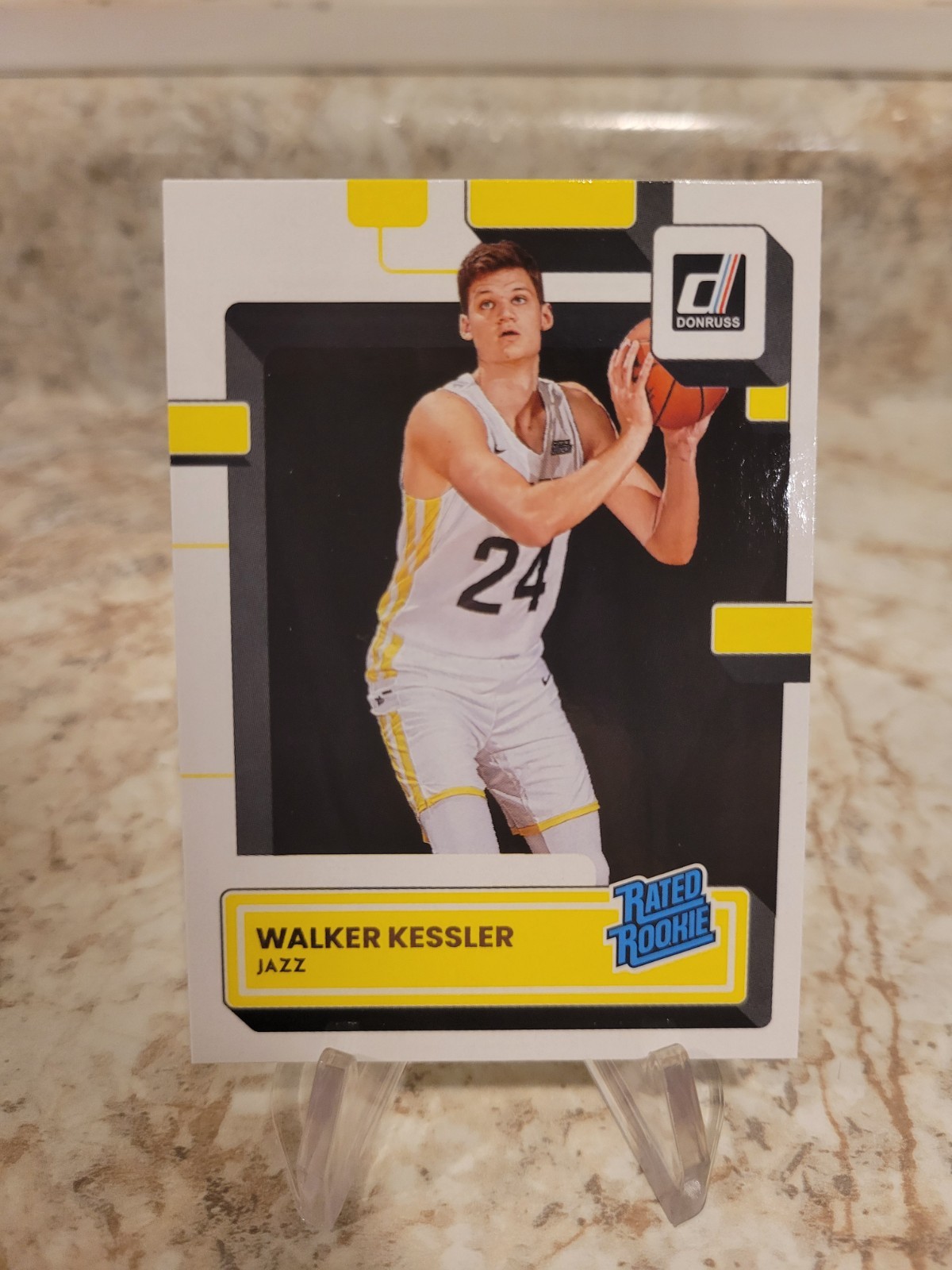 WALKER KESSLER 2022-23 Panini Donruss Rated Rookie UTAH JAZZ RC # 222 🏀🔥