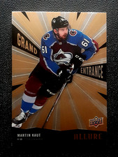 MARTIN KAUT 2020-21 UPPER DECK ALLURE GRAND ENTRANCE NHL HOCKEY 20-21 #GE4 90696