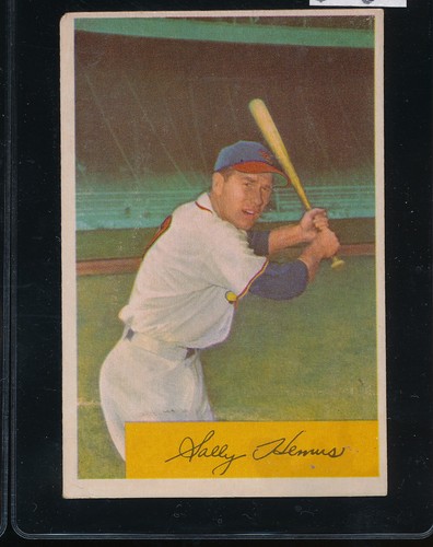 Solly Hemus [477/ 1343 Assists] #94 1954 Bowman card