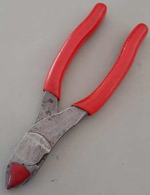 Snap-on Diagonal Wire Cutter Snips Pliers Soft Grip Cushion Throat 87CFCT USA