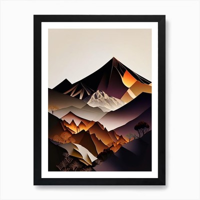 Bromo Tengger Semeru Nationalpark gerahmtes Wandbild Poster Leinwanddruck Bild