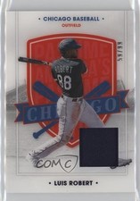 2021 Panini Chronicles America's Pastime Swatches Blue 59/99 Luis Robert #66 o7m