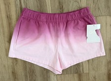 NWT Athleta Girl All Day 2 Shorts Size XL / 14, Pink Ombr , Play, Athleisure