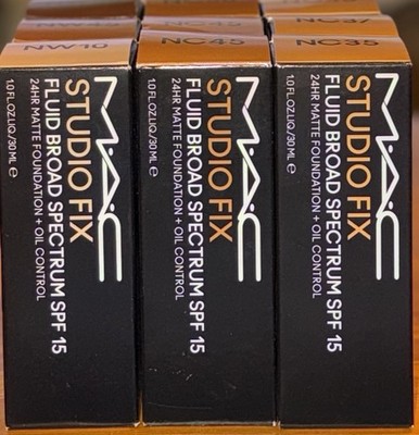 Mac Studio Fix Fluid Broad Spectrum SPF 15 Foundation (Choose Your Shade)
