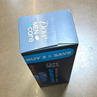 Dove Men+Care 2-in-1 Liquid Body Wash for Body, Face & Hair Clean Comfort