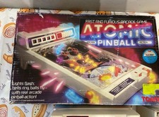 Flipper Vintage Tomy Atomic Pinball 1979 - Boxato
