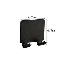 Razor Holder Hooks–Adhesive Wall Mount Stainless Steel Hangers for Bathroom