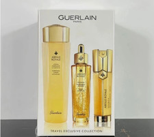 Image of Guerlain Abeille Royale Age-Defying Trilogy:150ml Lotion, 50ml Oil, 50ml Serum