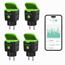 GreenSun WIFI Steckdose Outdoor Zeitschaltuhr Stromzähler Tuya/Smart Life …