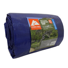 Medium-Duty Tarp, 9' X 12', Material PE