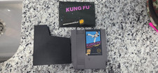 *Tested* Kung Fu Nintendo NES 5 Screw Complete with Box and Manual CIB Hangtab