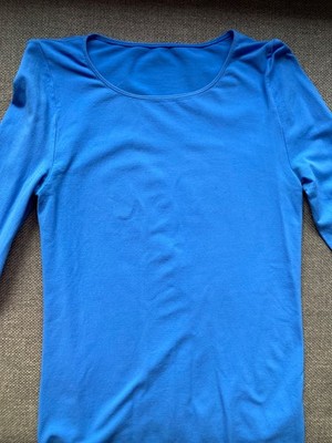 Basics! Damen Oberteil in blau, Top Zustand! Gr. L, Figur betont