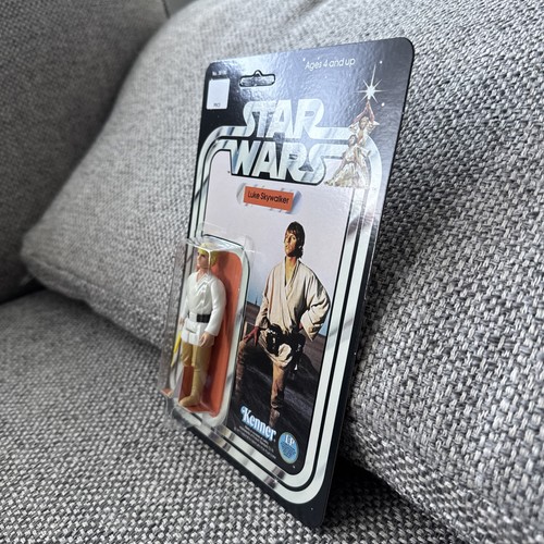 KENNER 1977 VINTAGE LUKE SKYWALKER TATOOINE STAR WARS BACKING CARD NEW HOPE - Picture 8 of 9