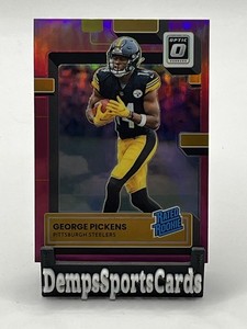 2022 Donruss Optic George Pickens Pink Rated Rookie #223 Steelers / Cowboys RC