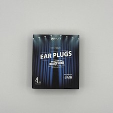 High Fidelity Ear Plugs, Noise Cancelling Silicone Ear Plugs 2 Pairs -23dB