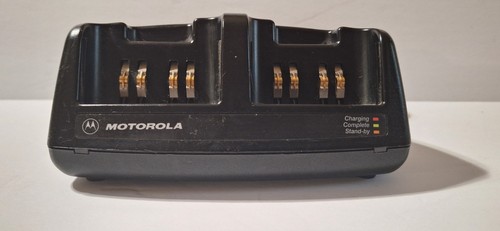 GENUINE MOTOROLA VISAR RADIO DUAL CHARGER W/POWER CORD - Picture 2 of 5