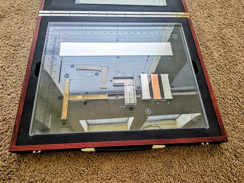 GE-Fuji- NDT - XRay CR  Phantom ASTM E2445 -Type -I D13-14 x 17 in -KOWOTEST 
