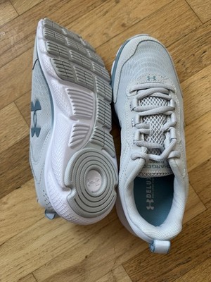 Under Armour Charged Assert 10 Halo Grey/Halo Grey/Teal SIZE 7