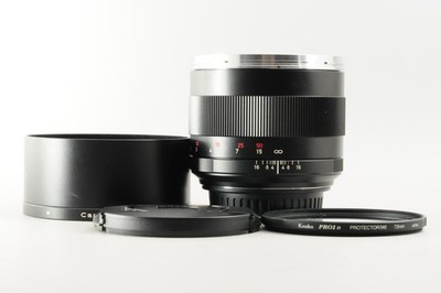 US Stock N Mint Carl Zeiss Planar T* 85mm F/1.4 ZE For Canon EF Mount Lens #4767