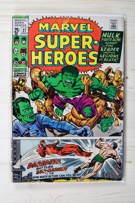 Marvel Super-Heroes #27   Marvel (1970) 4.0 VG