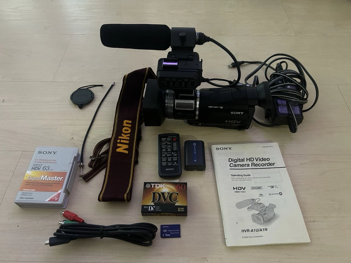 Sony Handycam MiniDV HDV Professional Camcorders for sale - eBay
