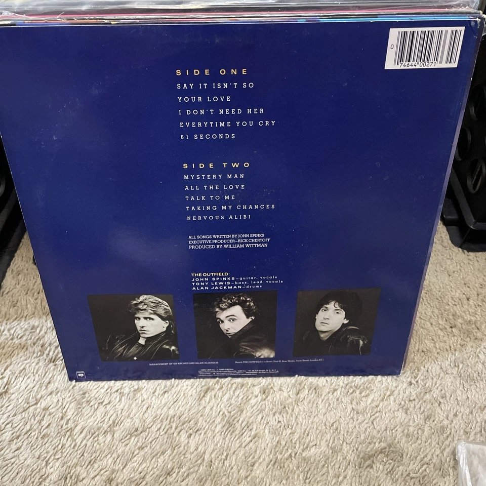 LOT The Outfield 2 LP Vinyl Play Deep & Bangin’ VG+ Condition YOUR LOVE See Desc - Image 3 of 4