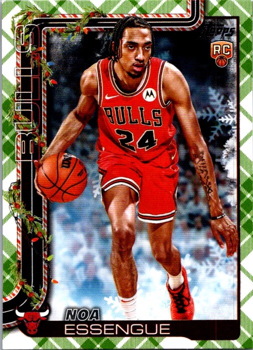 2025-26 Topps Holiday #H172 Noa Essengue Plaid