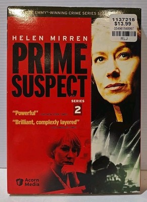 PRIME SUSPECT, SERIES 2 (DVD) w/slip cover - NEW & SEALED