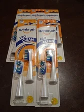 Spinbrush Pro Clean - 2 Replacent Heads - Soft Bristle - NEW - FREE SHIPPING!