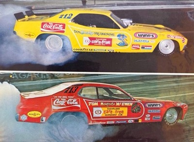 ''VRHTF NHRA THE SNAKE & MONGOOSE MATCH RACE MADNESS 8.5 X 11 MAGAZINE PHOTO''