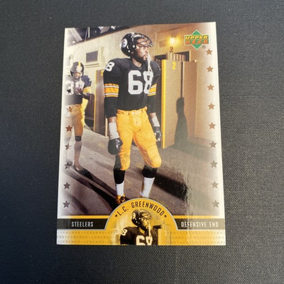 #ad 2005 Upper Deck NFL Legends L.C. Greenwood #53 $1.52