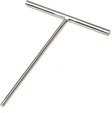 Echaprey Professional T Shape Stainless Steel Crepe Maker Batter Spreader B 