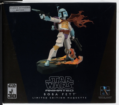 Star Wars BOBA FETT ANIMATED Maquette Statue CLONE Gentle Giant